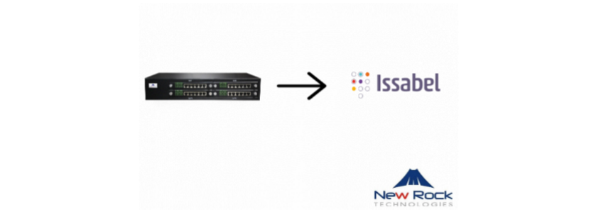 برقراری ارتباط میان مرکز تماس ایزابل و گیت وی های ترکیبی نیوراک FXO/FXS